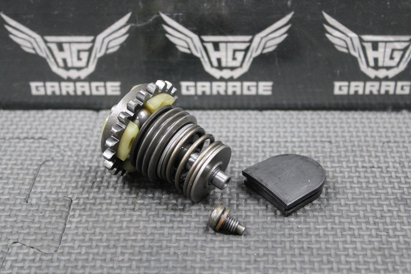 1988 HONDA CR125R OEM EXHAUST ATAC POWER VALVE GOVERNOR GEAR 19200 - KS6 - 830 - hggarage