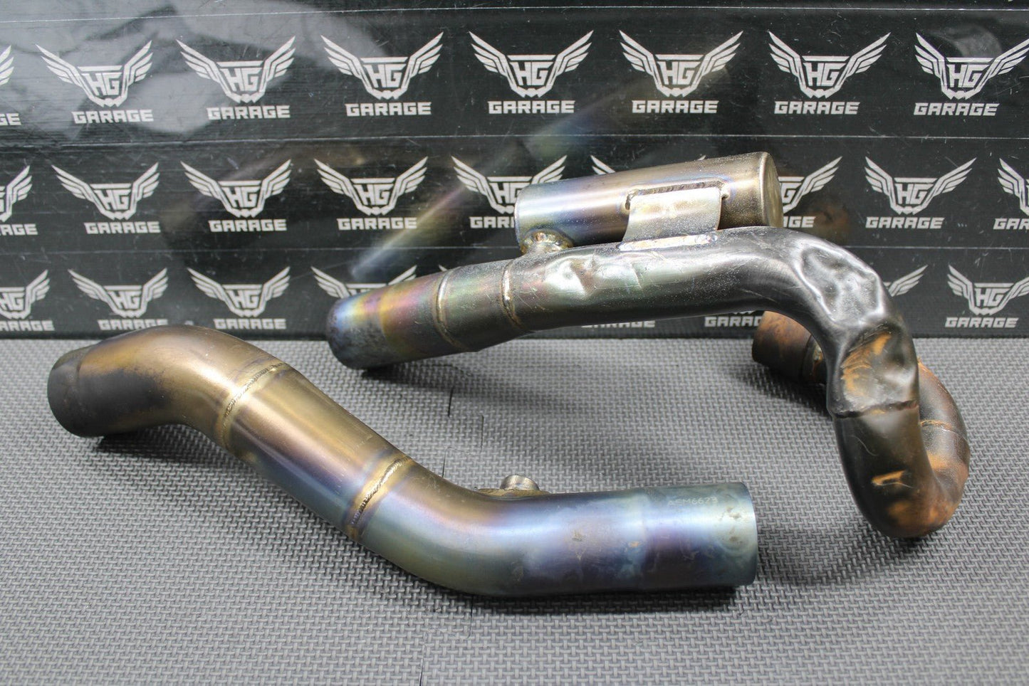 2010 KTM 08 - 10 250 XCF SXF DRD TITANIUM MUFFLER EXHAUST SILENCER SPARK ARRESTOR - hggarage