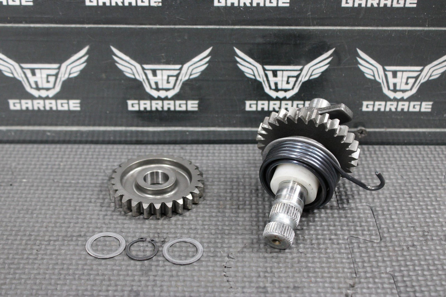 1997 YAMAHA RT100 OEM KICKSTART KICK START SHAFT W IDLER GEAR - hggarage