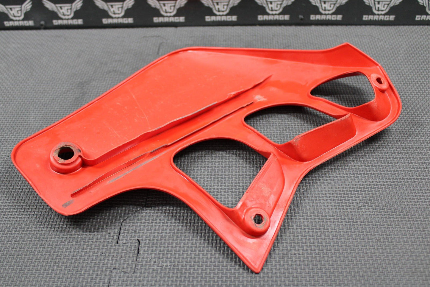 1988 HONDA CR250R OEM LEFT RIGHT TANK RADIATOR SHROUDS PLASTICS 19071 - KS7 - 830ZA - hggarage