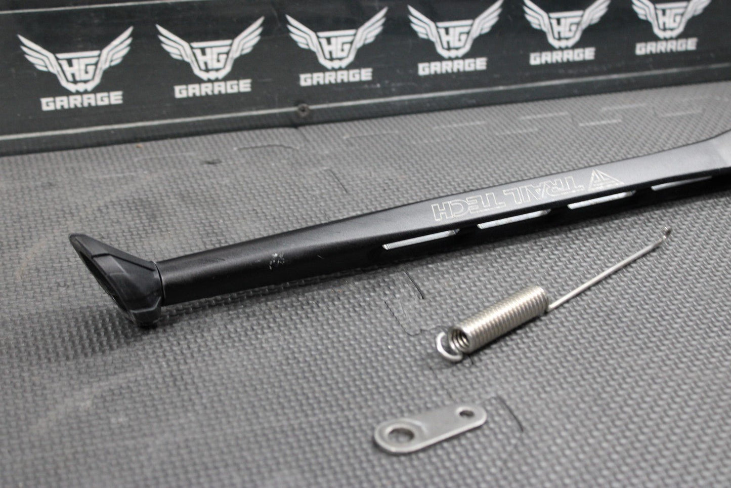04 - 08 HONDA CRF450R TRAIL TECH KICKSTAND SIDE KICK STAND KIT NICE! 5011 - CR - hggarage