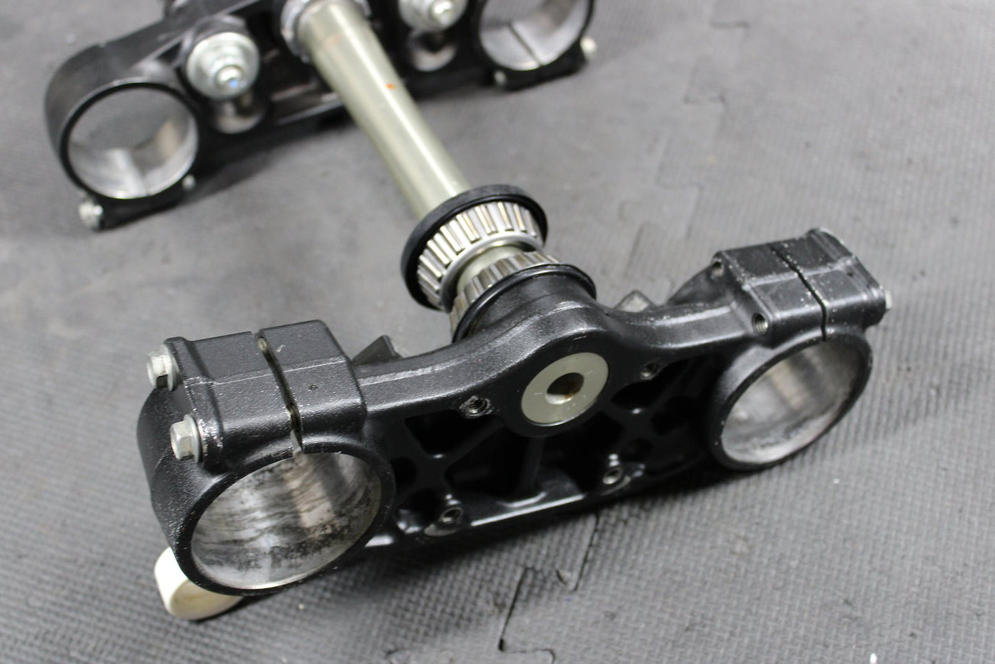 2014 KAWASAKI KX250F OEM FRONT FORKS LOWER UPPER TRIPLE TREE - hggarage