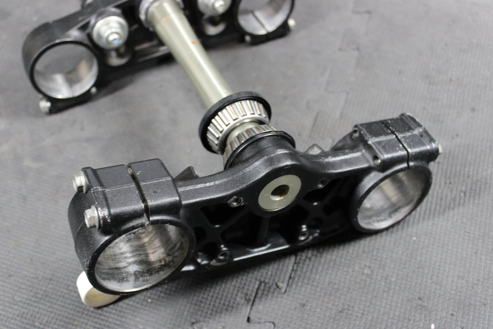 2014 KAWASAKI KX250F OEM FRONT FORKS LOWER UPPER TRIPLE TREE - hggarage