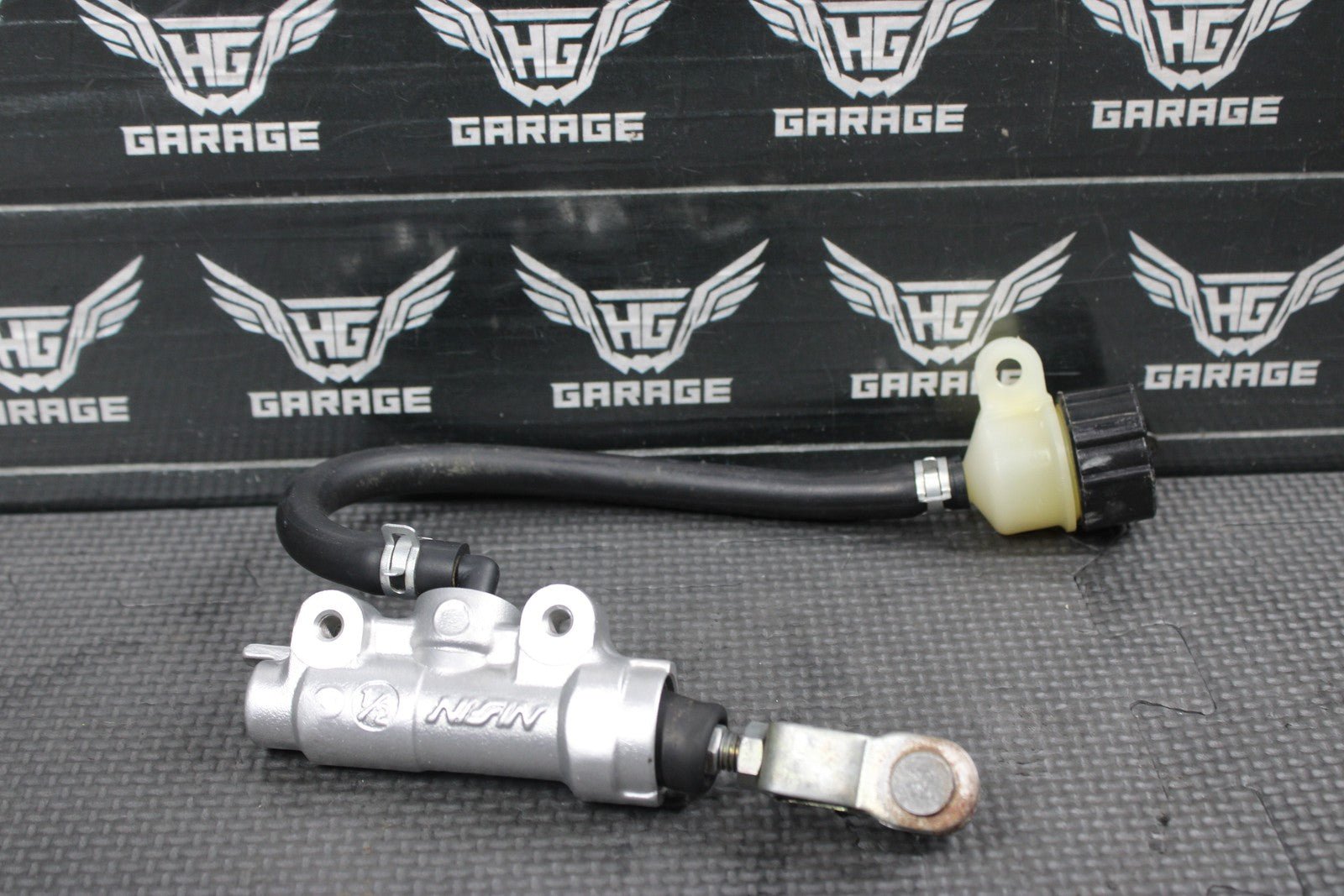 2001 KAWASAKI KX100 KX85 01 - 22 OEM NISSIN REAR BACK BRAKE MASTER CYLINDER W RESE - hggarage