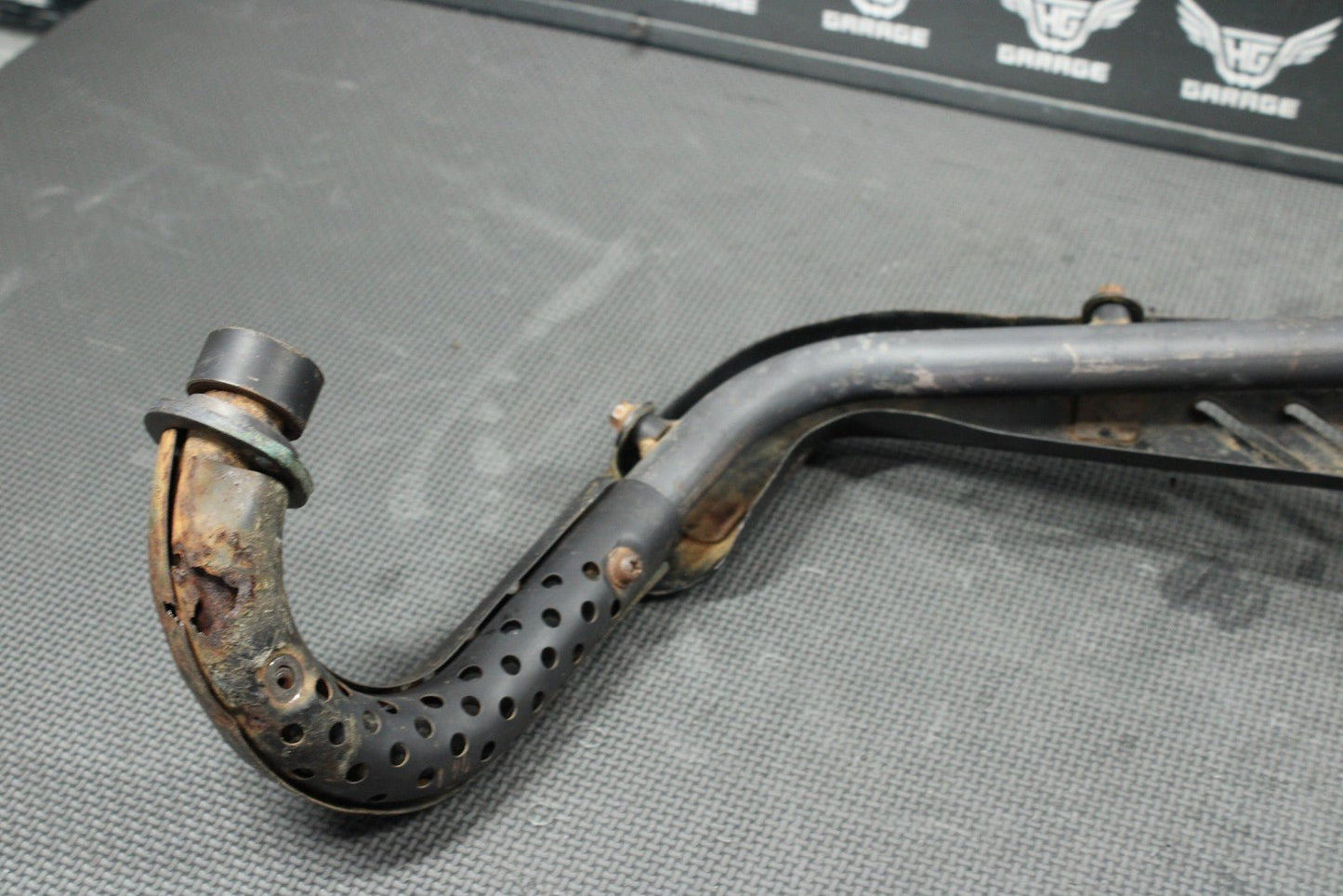 2003 97 - 03 HONDA XR70R OEM EXHAUST PIPE CHAMBER HEADER 18300 - GCF - A20 - hggarage