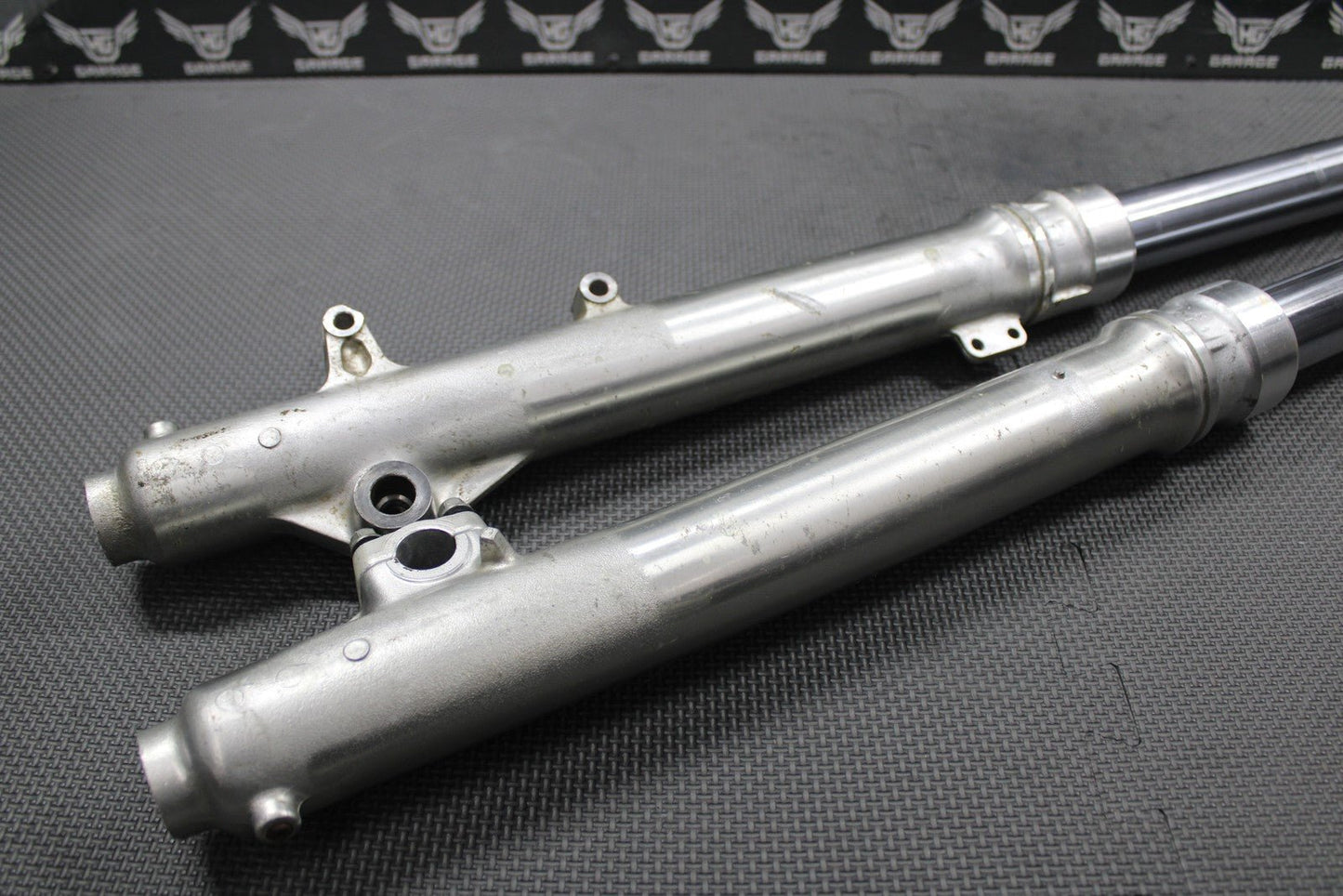 1991 91 - 93 HONDA XR250R OEM RIGHT LEFT FRONT SUSPENSION FORKS SHOCKS GOOD! - hggarage