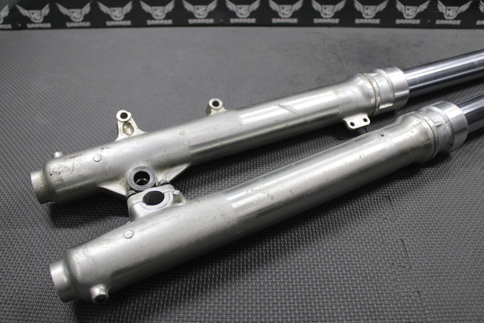 1991 91 - 93 HONDA XR250R OEM RIGHT LEFT FRONT SUSPENSION FORKS SHOCKS GOOD! - hggarage