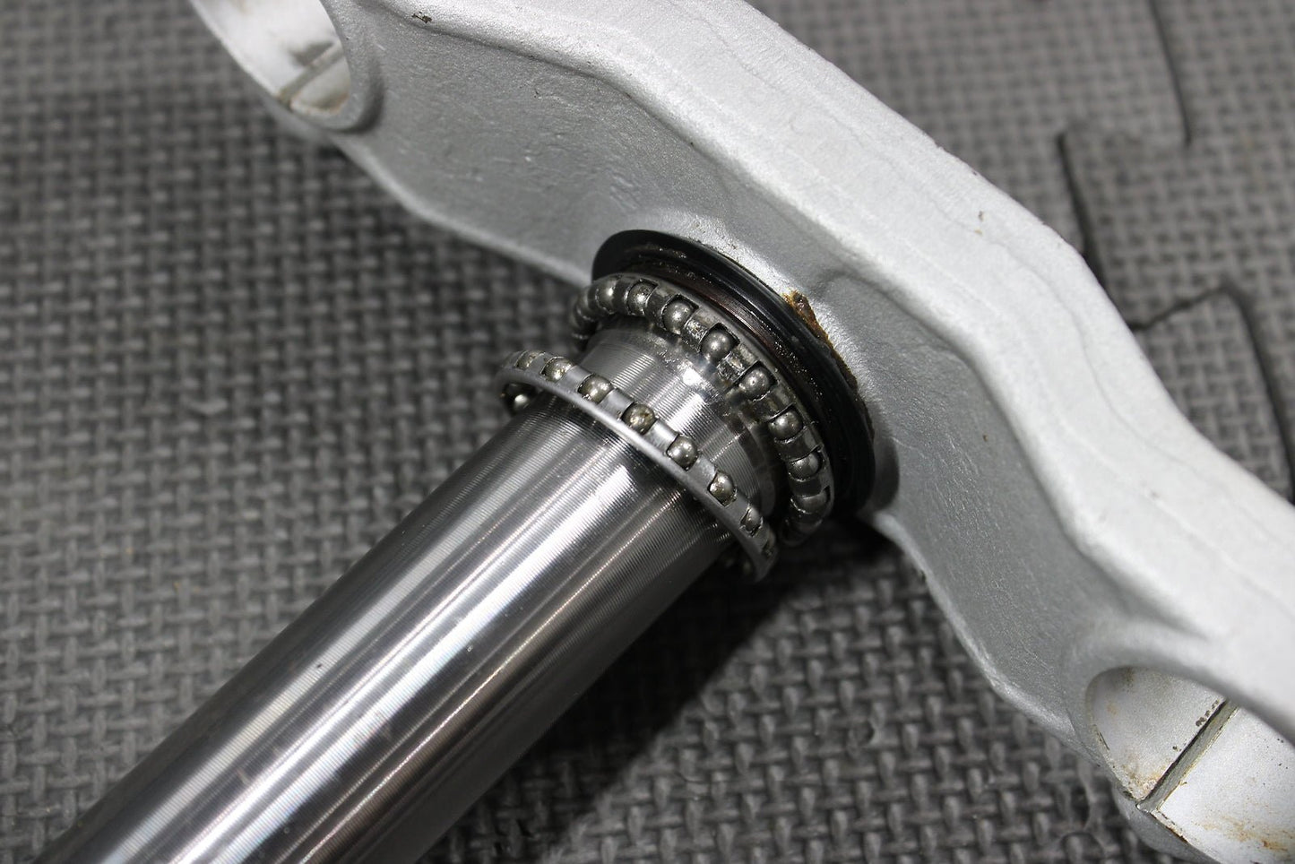 2000 KTM 50SX Junior OEM Front Forks Lower Upper Triple Tree Stem Clamp 45001032 - hggarage