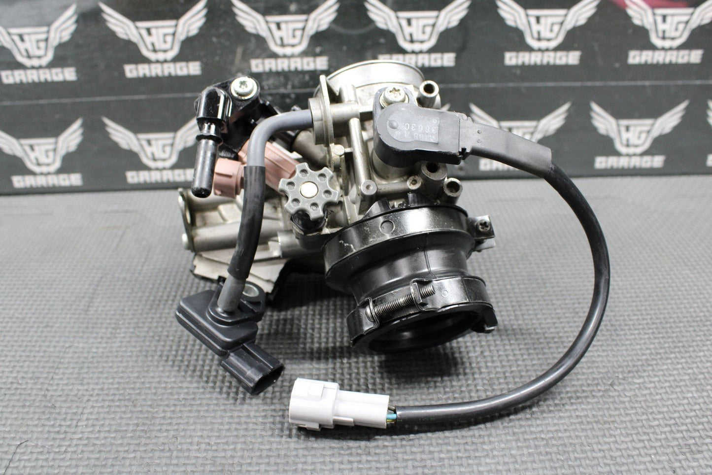2014 KAWASAKI KX250F OEM KEIHIN MAIN FUEL INJECTOR THROTTLE BODY 16163 - 0797 GOOD - hggarage