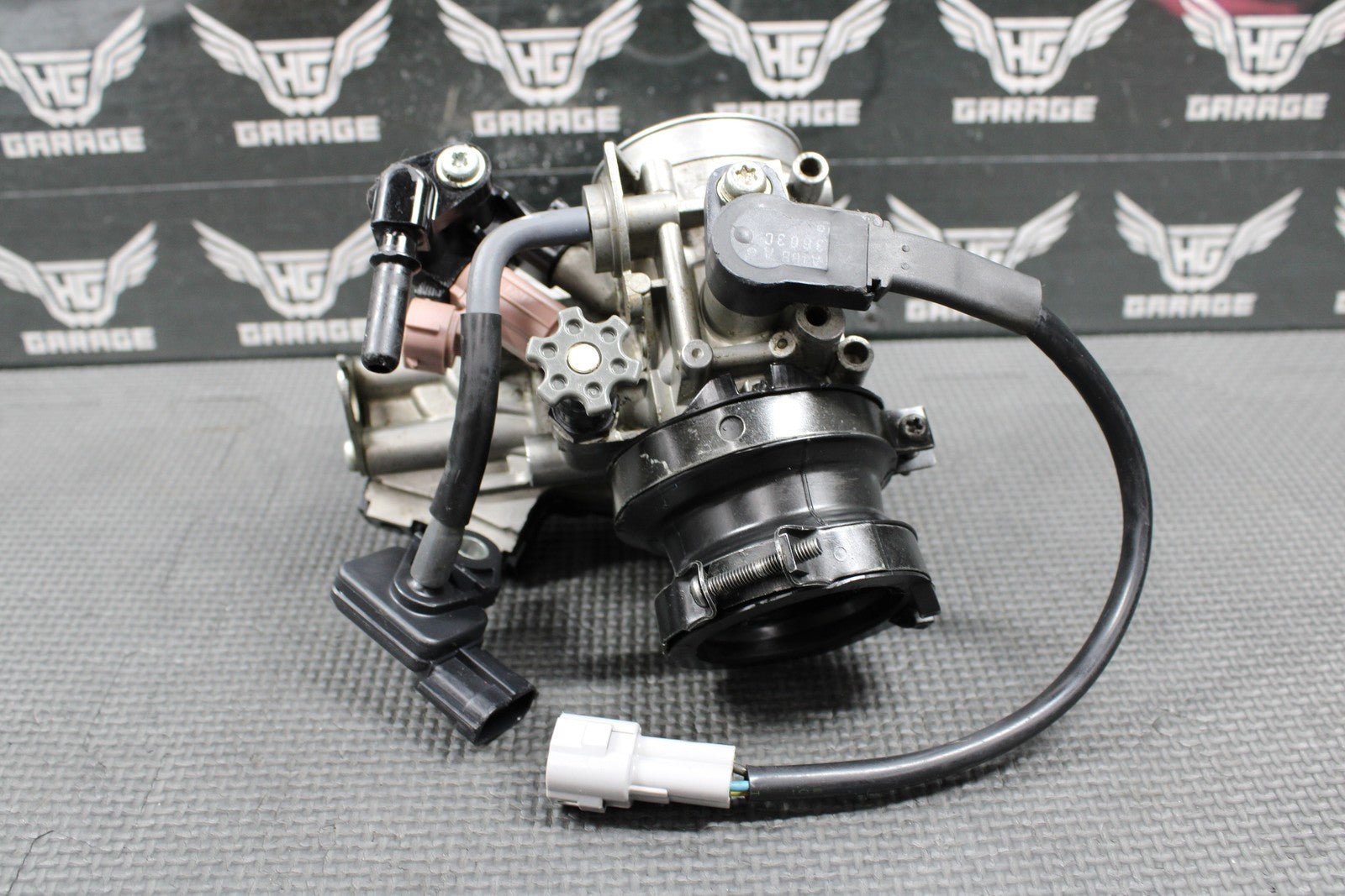 2014 KAWASAKI KX250F OEM KEIHIN MAIN FUEL INJECTOR THROTTLE BODY 16163 - 0797 GOOD - hggarage