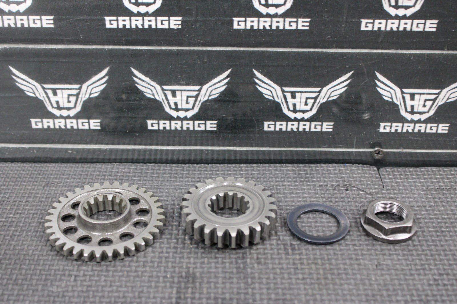 2005 YAMAHA YZ450F OEM ENGINE MOTOR CRANKSHAFT PRIMARY DRIVE GEAR GEARS GOOD! - hggarage