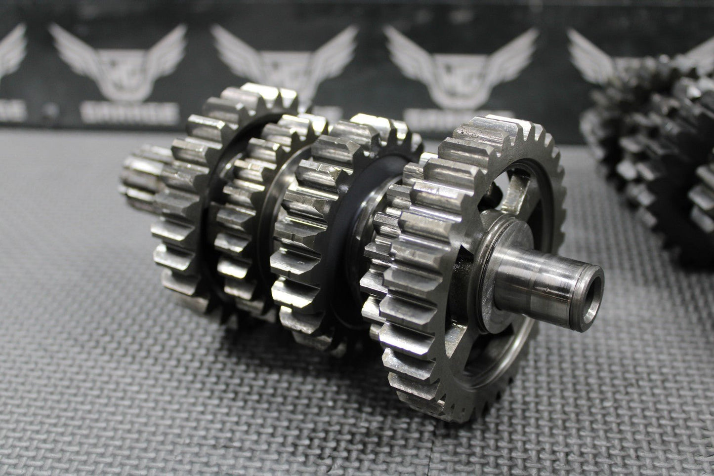 1995 SUZUKI RMX250 OEM ENGINE TRANSMISSION TRANNY GEARS GEARBOX SHIFT FORKS DRUM - hggarage