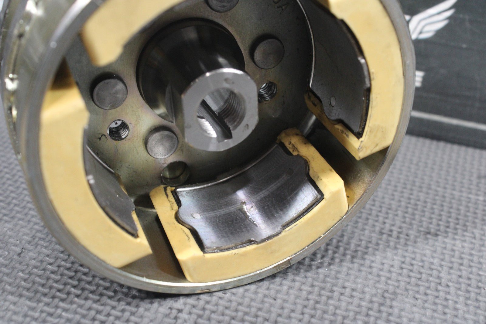 1987 YAMAHA TW200 OEM STATOR MAGNETO ROTOR FLYWHEEL 3NS - 85550 - 00 - 00 - hggarage