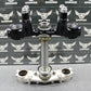 1999 HONDA XR200R 90 - 02 OEM FRONT FORKS LOWER UPPER TRIPLE TREE STEM BAR CLAMP - hggarage