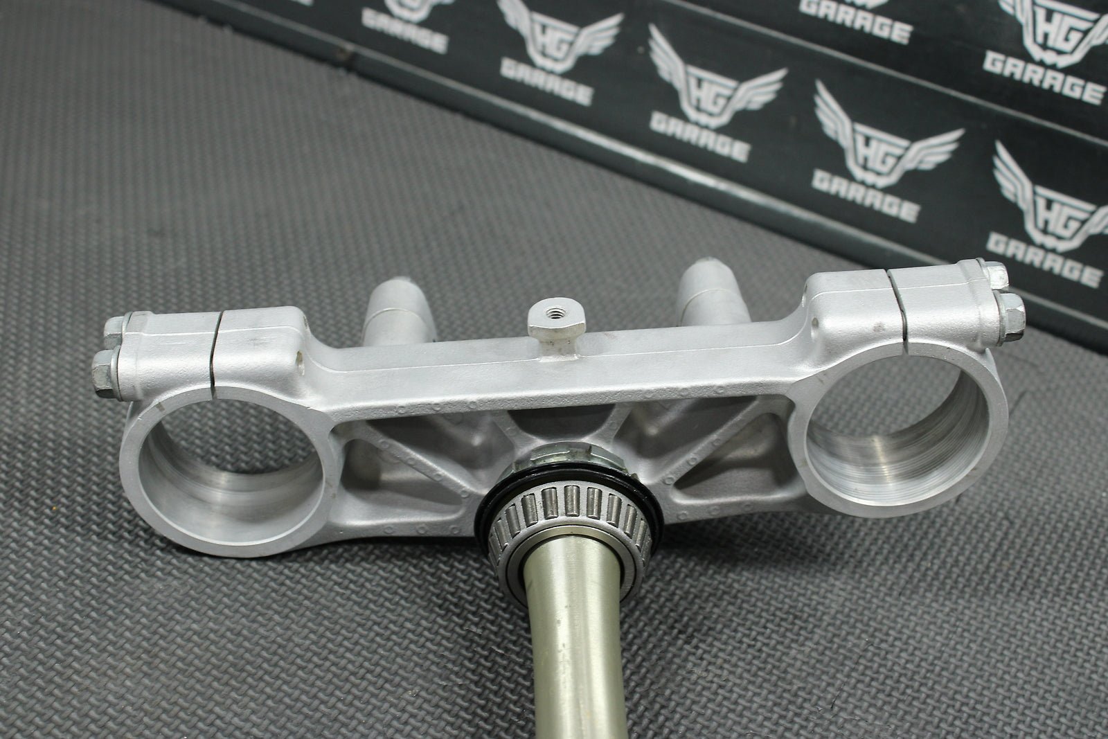 1999 Honda CR125R OEM Front Forks Lower Upper Triple Tree Stem Clamp - hggarage