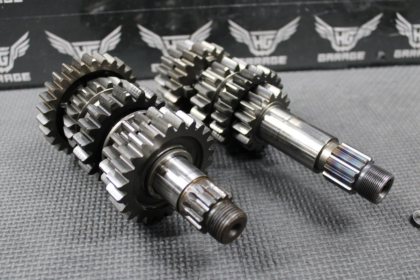 2012 KAWASAKI 12 - 14 KX450F OEM TRANSMISSION TRANNY GEARS GEARBOX SHIFT FORK GOOD - hggarage
