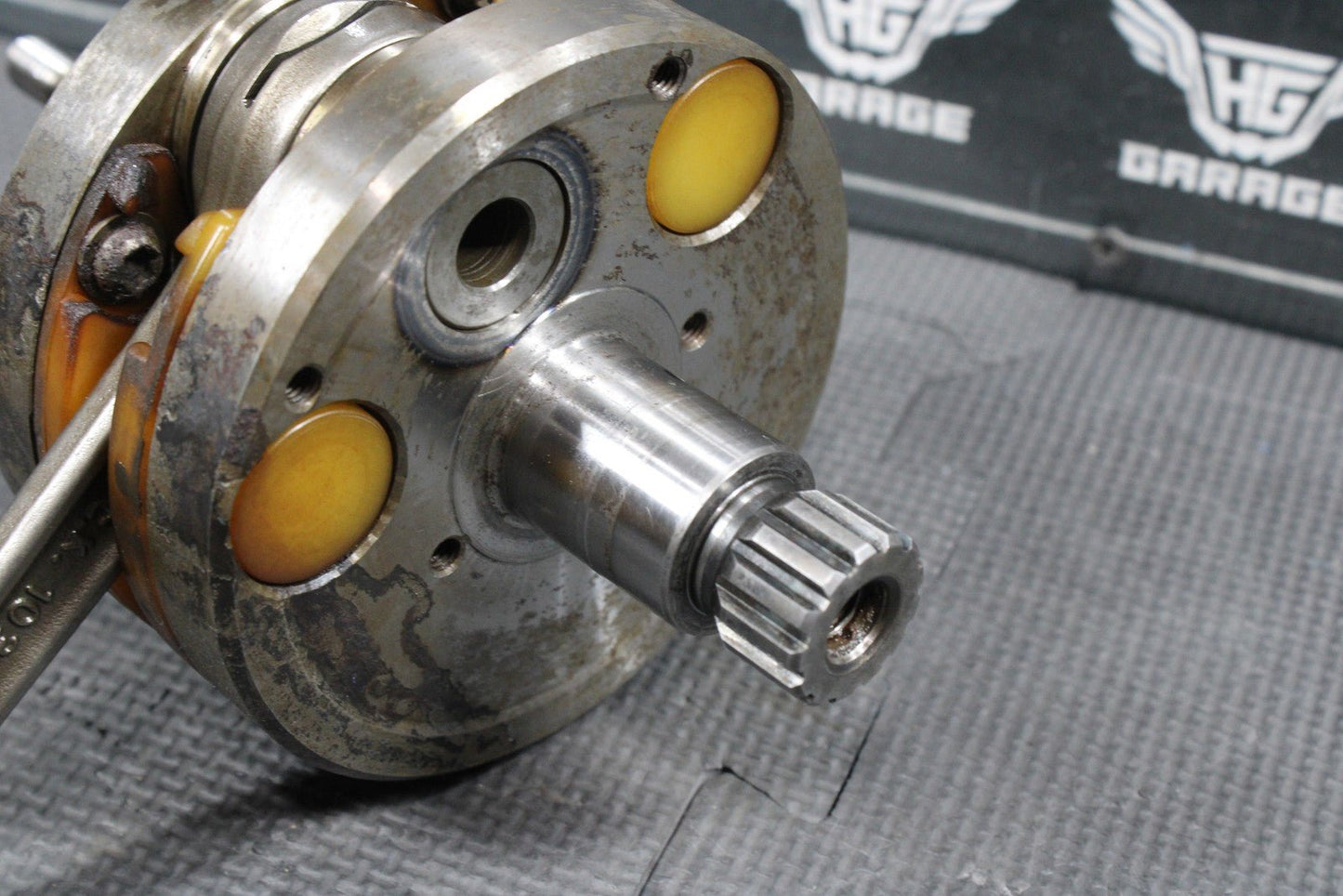 2002 YAMAHA YZ250 HOTRODS ENGINE MOTOR CRANKSHAFT CRANK SHAFT 5MW - 11400 - 00 - 00 - hggarage