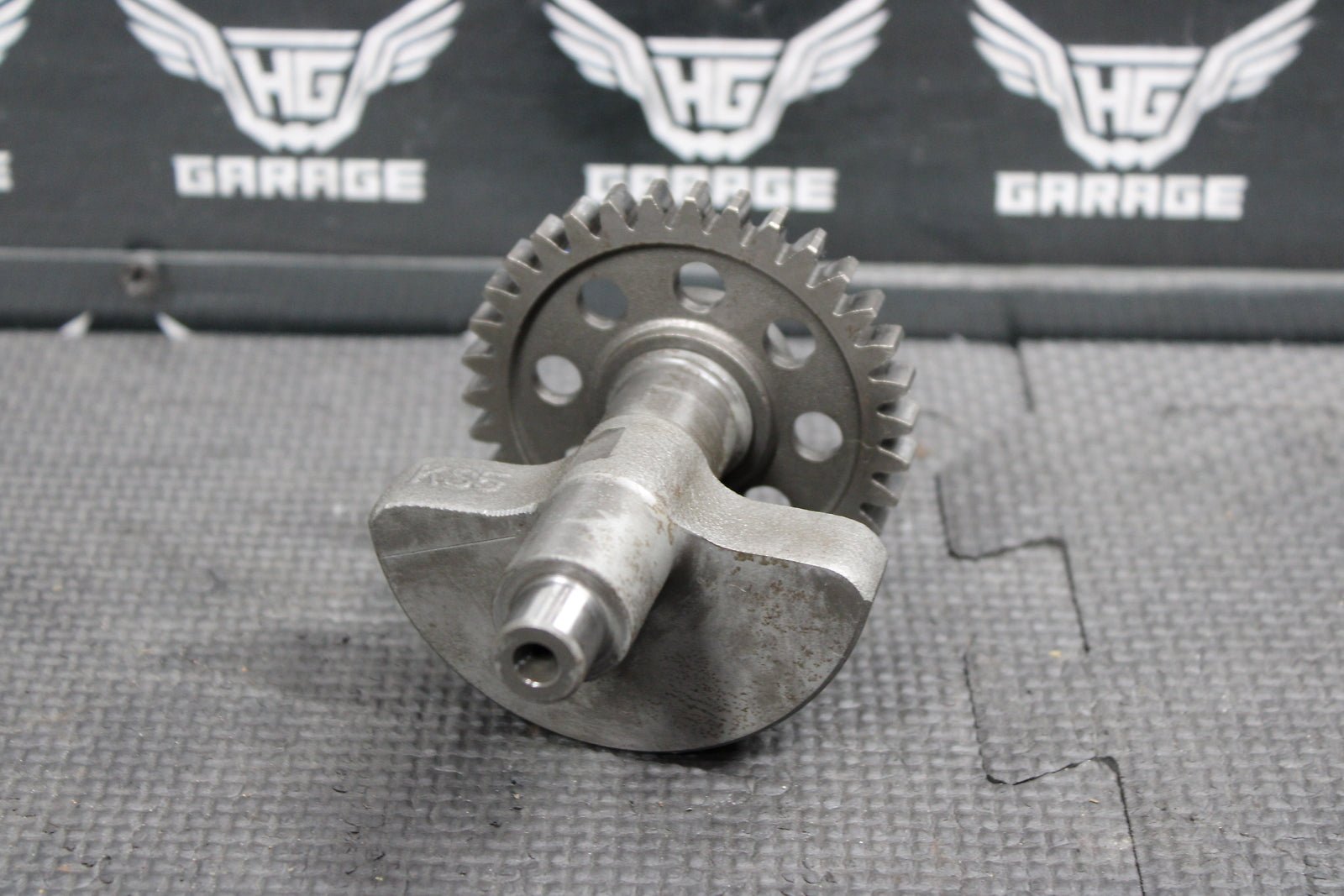 1990 Honda XR250R OEM Crankshaft Counter Balance Shaft Balancer Gear Weight - hggarage