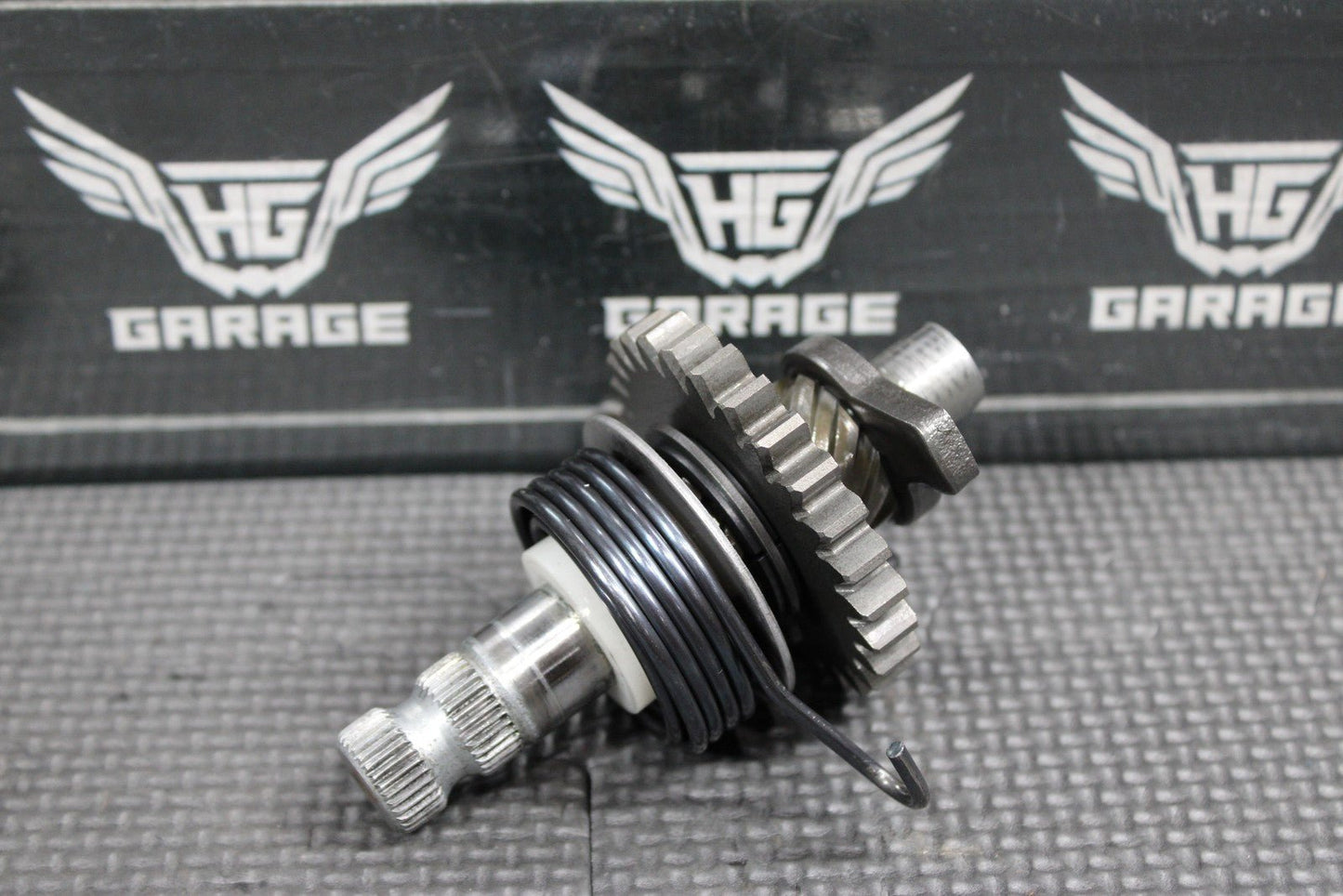 1997 YAMAHA RT100 OEM KICKSTART KICK START SHAFT W IDLER GEAR - hggarage