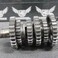 1993 YAMAHA YZ125 OEM 6 SPEED TRANSMISSION TRANNY TRANS GEARBOX SHIFT FORKS GEAR - hggarage