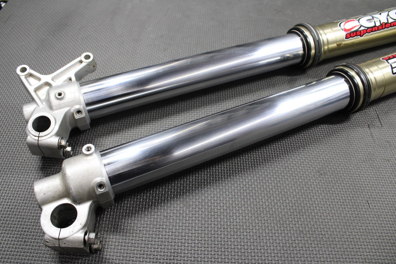 2009 YAMAHA YZ450F 06 - 09 OEM KYB SSS RIGHT LEFT FRONT SUSPENSION FORKS SHOCKS - hggarage