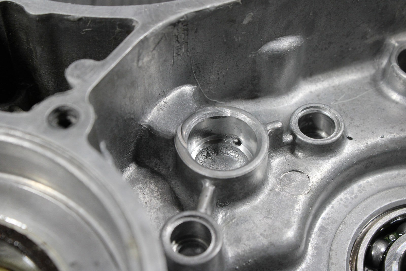 2014 KAWASAKI 08 - 22 KX100 KX85 OEM LEFT RIGHT ENGINE CRANKCASE CASES BLOCK SET - hggarage