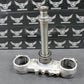 1999 SUZUKI 99 - 00 RM125 RM250 OEM FRONT FORKS CLAMP LOWER TRIPLE TREE STEM - hggarage
