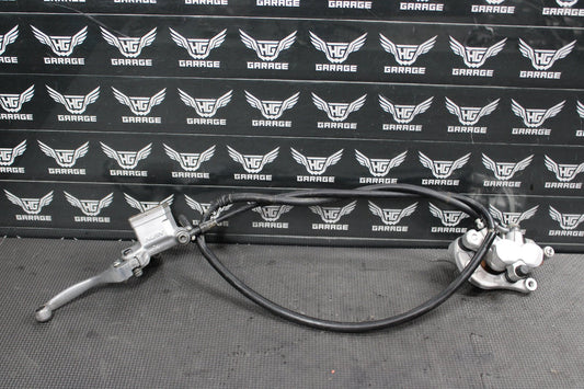 2011 Yamaha YZ125 OEM Nissin Front Brake Caliper Master Cylinder Assembly - hggarage