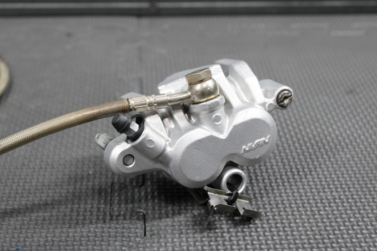 2007 HONDA 07 - 09 CRF450R NISSIN FRONT BRAKE CALIPER MASTER CYLINDER W BRAKE HOSE - hggarage