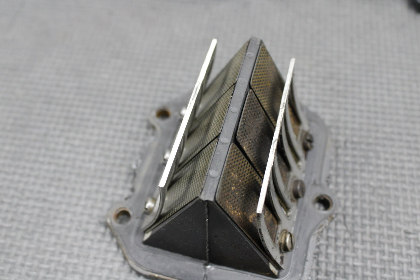 1995 KTM 250 300 OEM INTAKE BOOT REED BLOCK ASSEMBLY 54630050000 54630351244 - hggarage