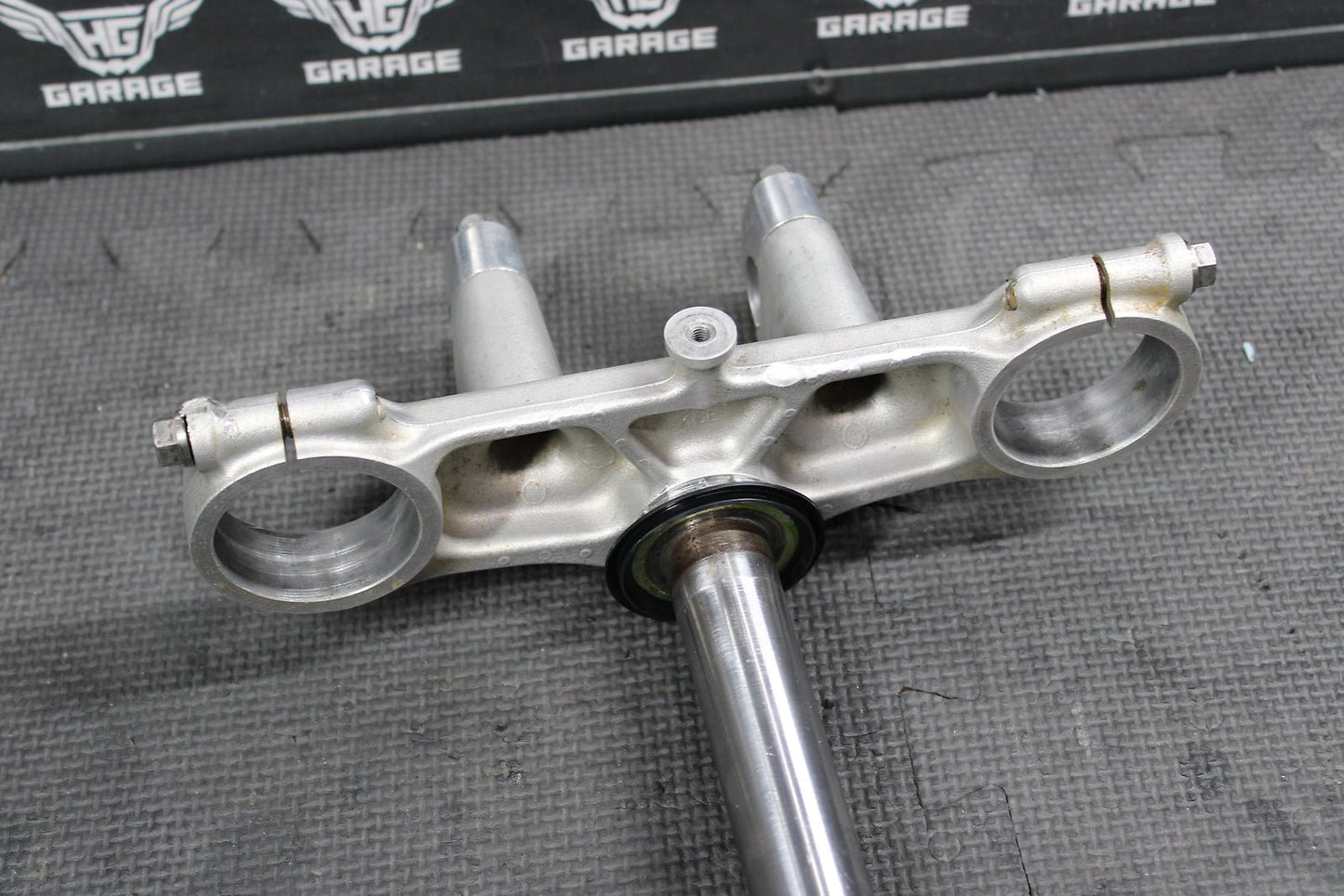 2008 HONDA CRF150RB CRF150R EXPERT OEM FRONT FORKS LOWER TRIPLE TREE CLAMPS - hggarage