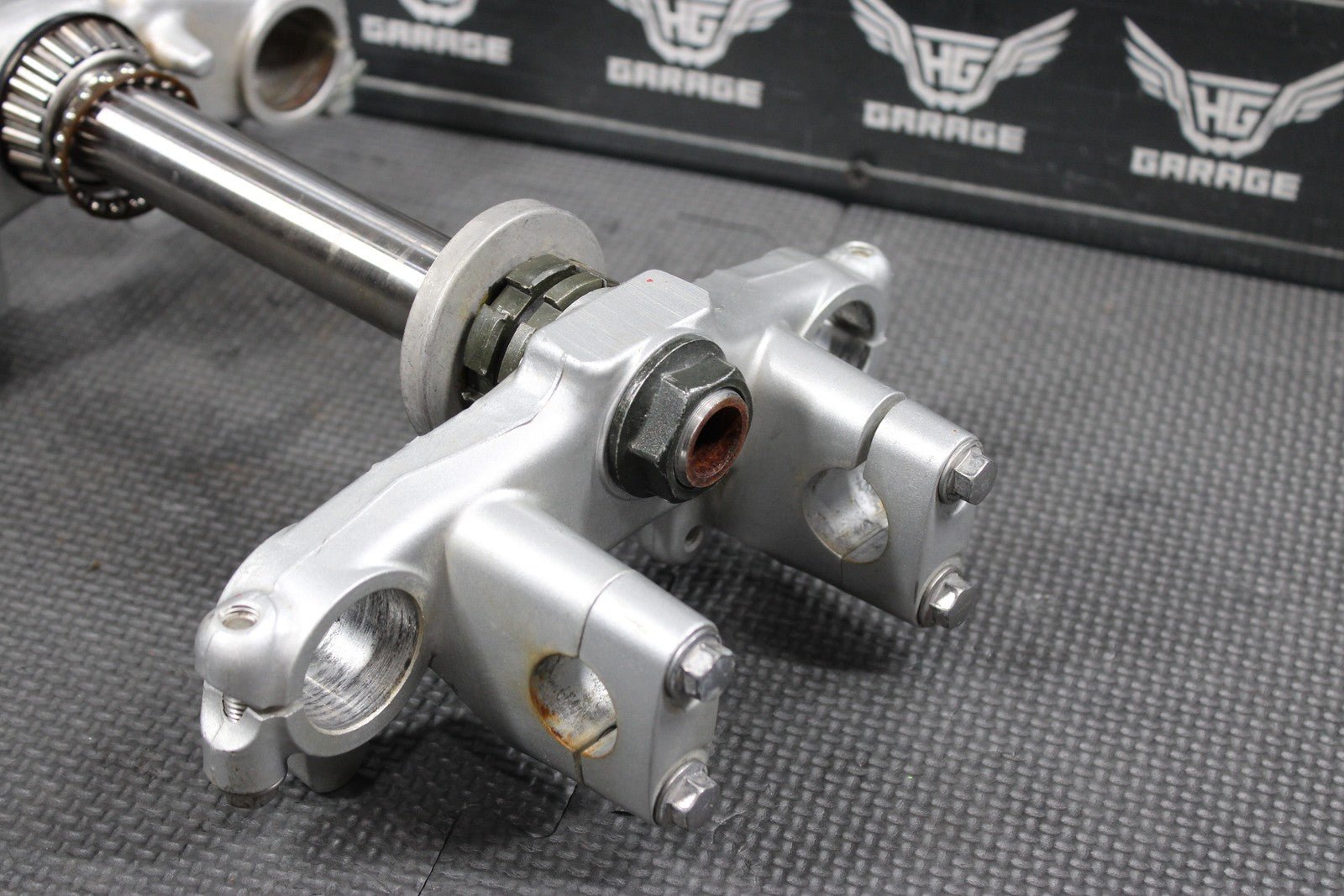 2000 YAMAHA TTR125 TTR125L OEM FRONT FORKS LOWER UPPER TRIPLE TREE - hggarage