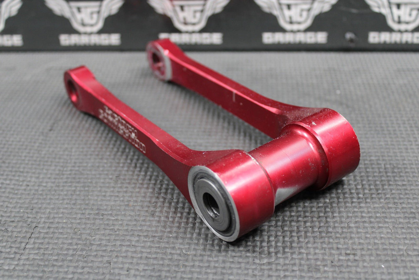 2012 HONDA CRF250R CRF450R FACTORY CONNECTION RED BILLET SHOCK SWINGARM LINKAGE - hggarage