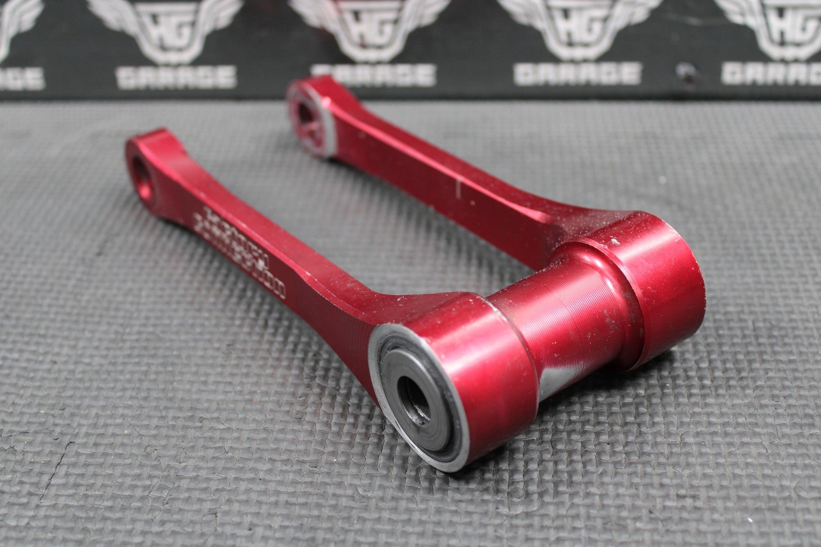2012 HONDA CRF250R CRF450R FACTORY CONNECTION RED BILLET SHOCK SWINGARM LINKAGE - hggarage