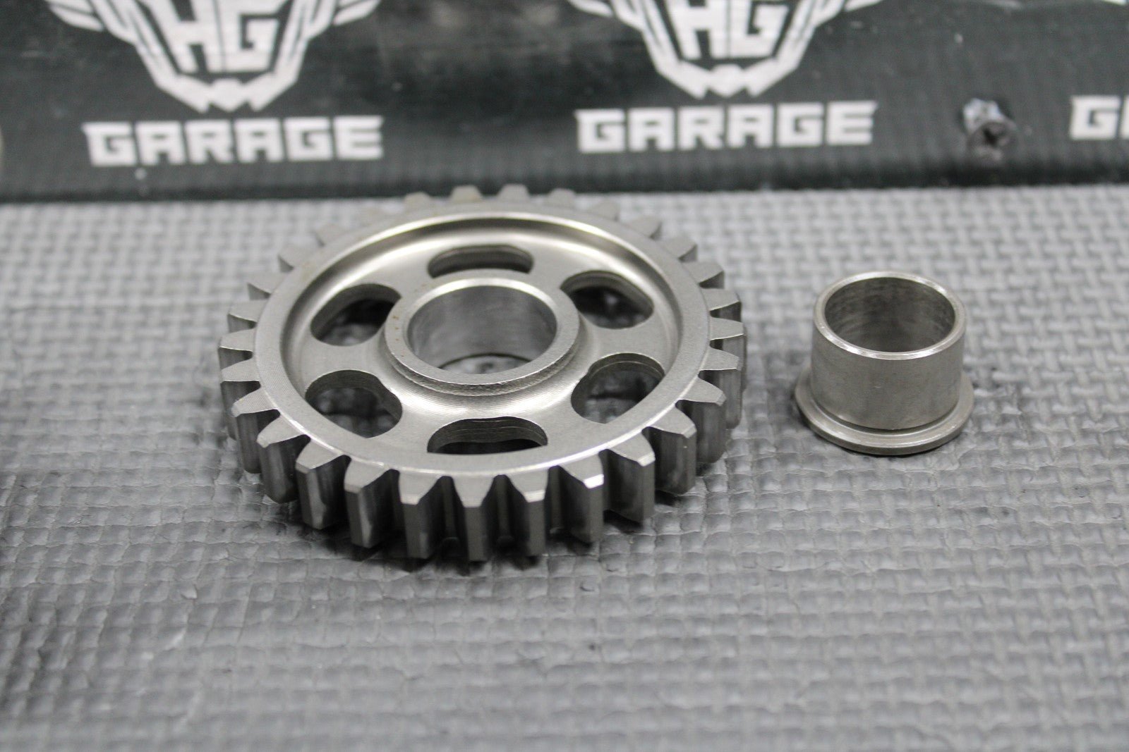 2012 09 - 12 HONDA CRF450R OEM KICKSTART KICK START SPINDLE SHAFT W IDLER GEAR - hggarage