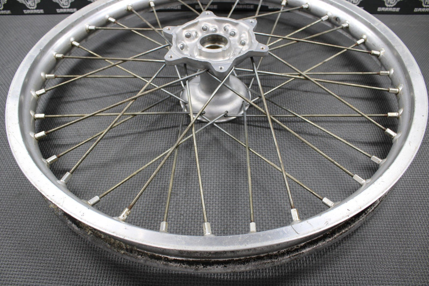 1999 SUZUKI 97 - 00 RM125 RM250 OEM 21" FRONT WHEEL RIM HUB 54111 - 36E10 55311 - 36E0 - hggarage