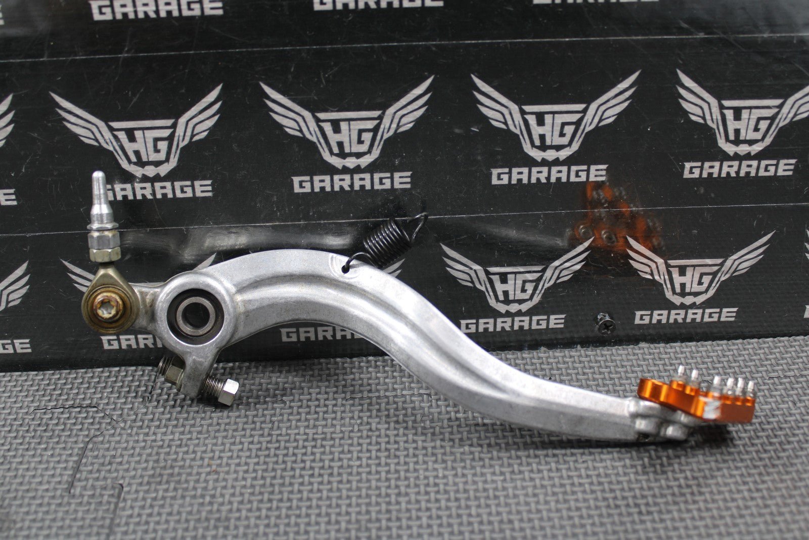 2010 KTM 08 - 16 250 XCF - W OEM RIGHT REAR BRAKE FOOT PEDAL LEVER 77213050044 - hggarage