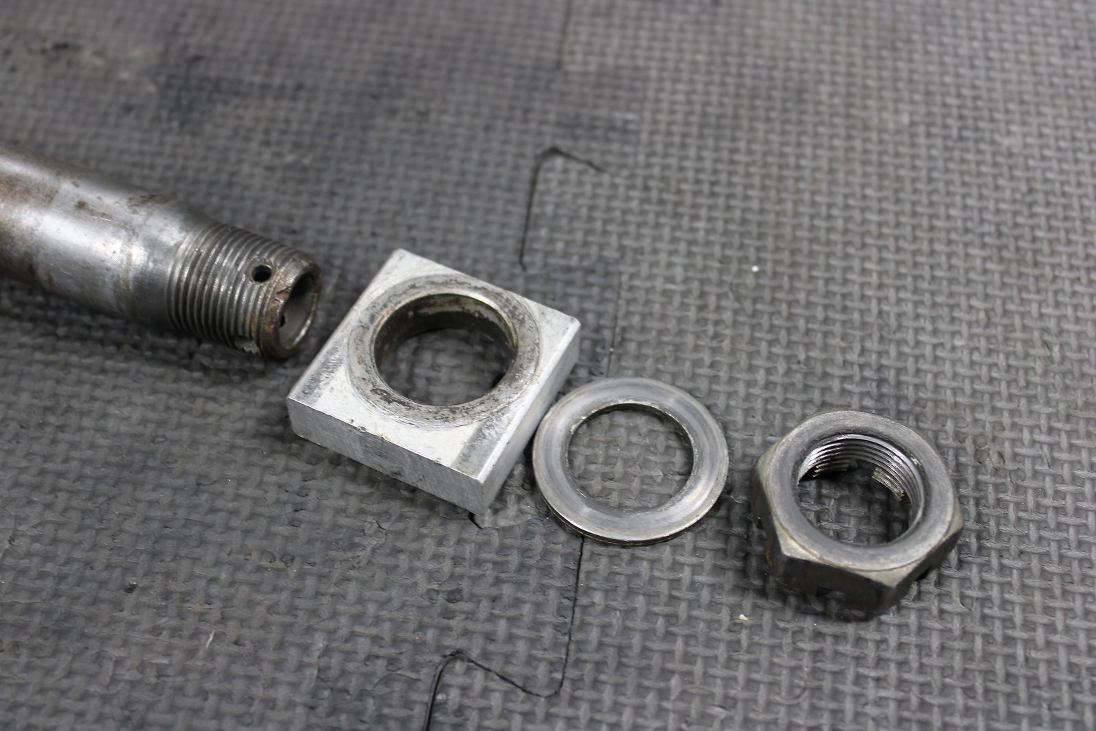 2008 Kawasaki KX250F OEM Rear Axle Back Wheel Rim Pivot Bolt Axel 41068 - 1466 - hggarage