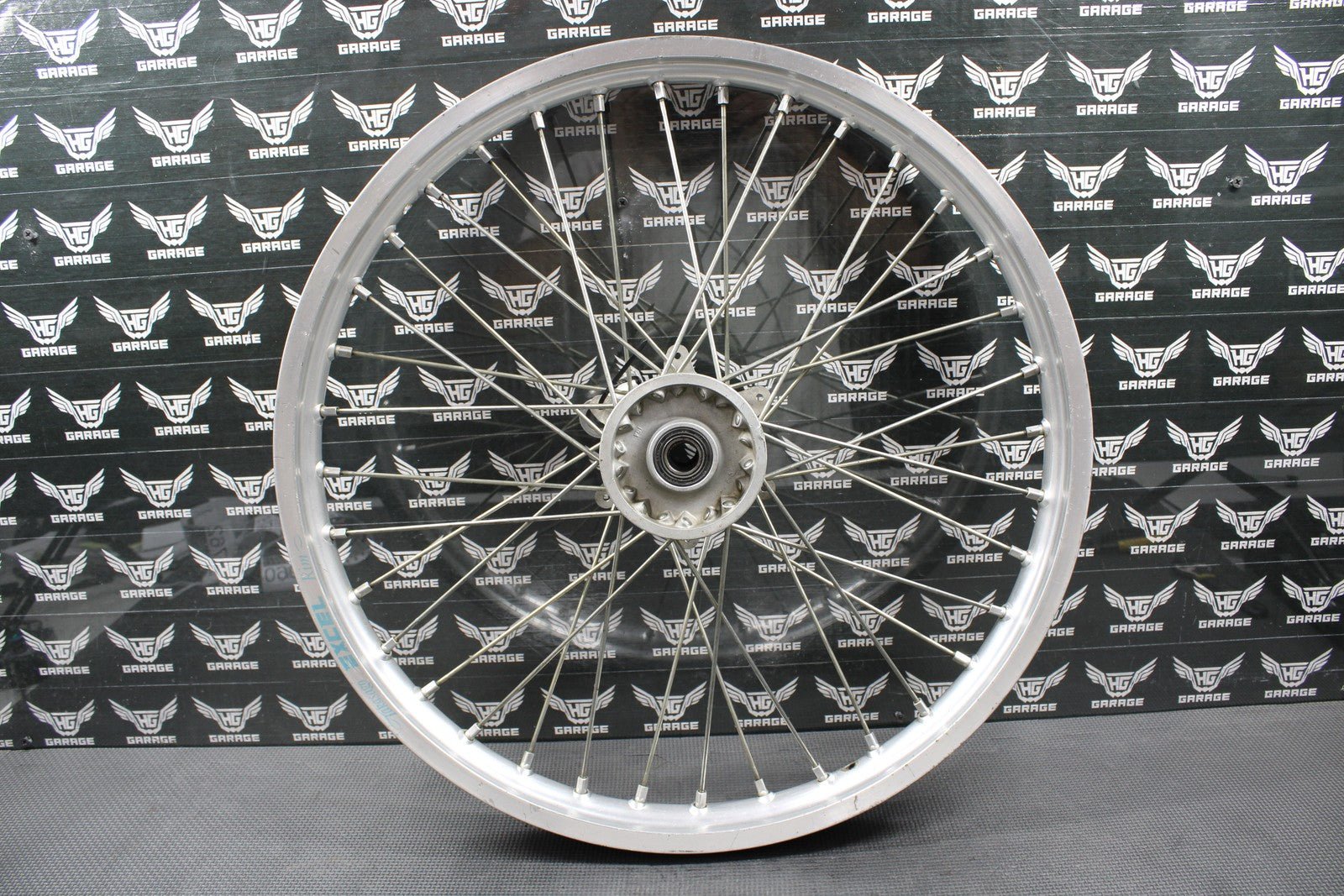 2009 YAMAHA 02 - 11 YZ125 YZ250 YZ250F YZ450F OEM EXCEL FRONT WHEEL RIM HUB 21" - hggarage