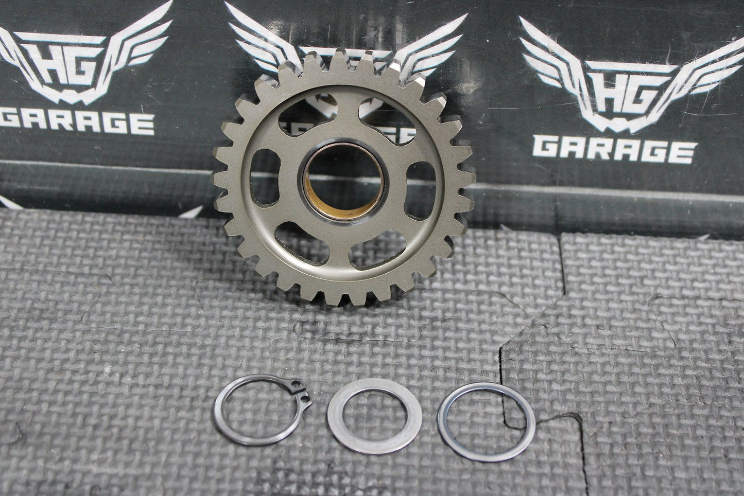 2009 Yamaha YZ450F YZ450FX OEM Kickstart Kick Start Shaft W Idler Gear - hggarage