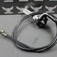 2008 07 - 09 HONDA CRF250R OEM RIGHT THROTTLE HOUSING ALUMINUM TUBE CABLES GOOD - hggarage