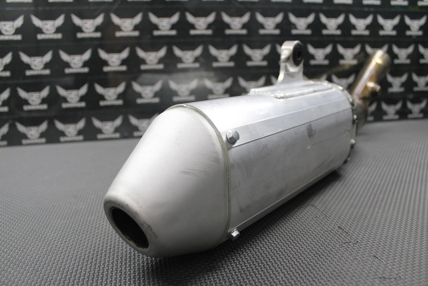 2020 SUZUKI 19 - 22 RMZ250 OEM MUFFLER EXHAUST SILENCER SLIP ON PIPE 14310 - 46K10 - hggarage