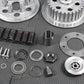 1986 Kawasaki KDX200 OEM Complete Clutch W Plates Basket Hub - hggarage