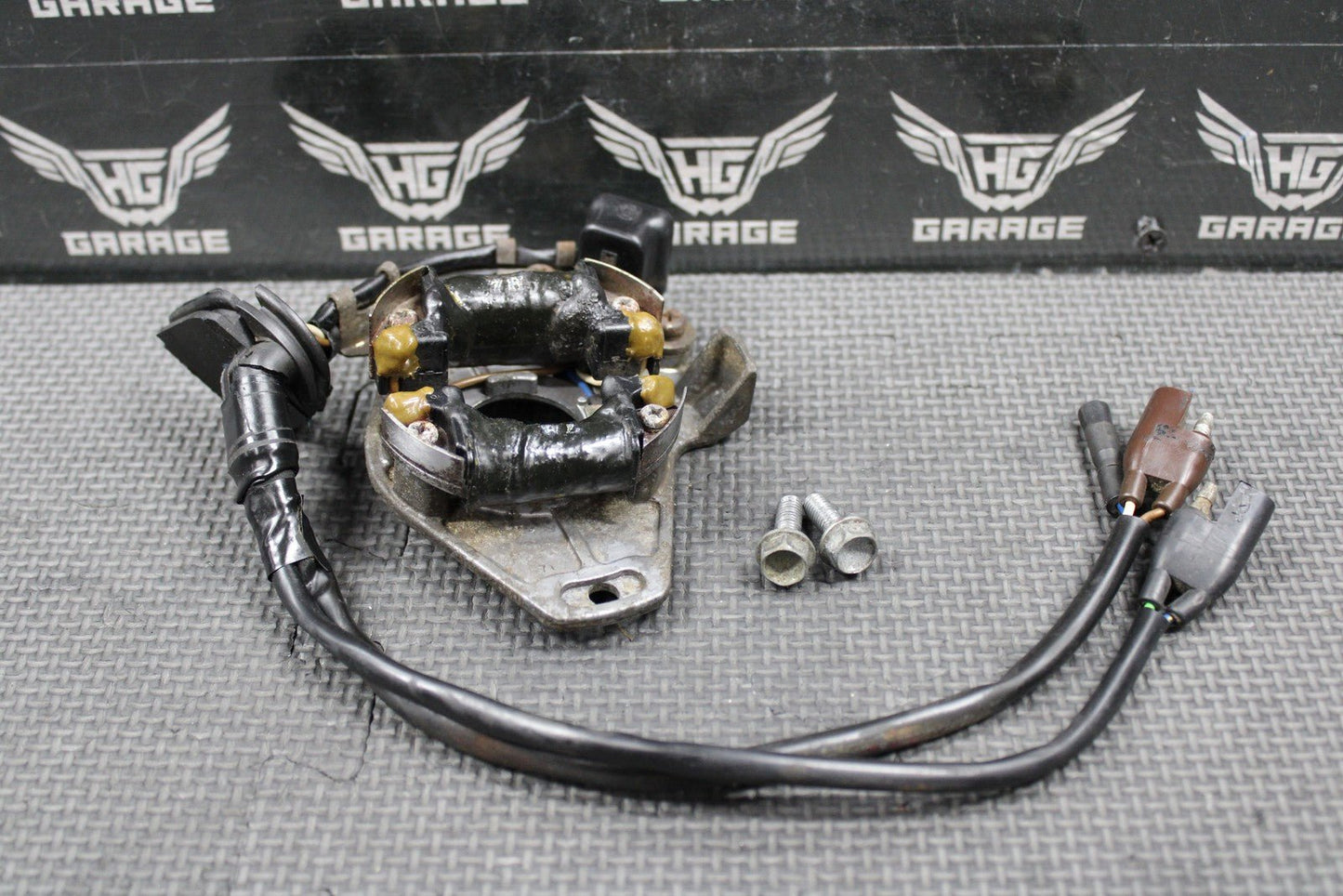 1988 HONDA CR250R OEM STATOR MAGNETO GENERATOR 31120 - KS7 - 832 TESTED GOOD! - hggarage