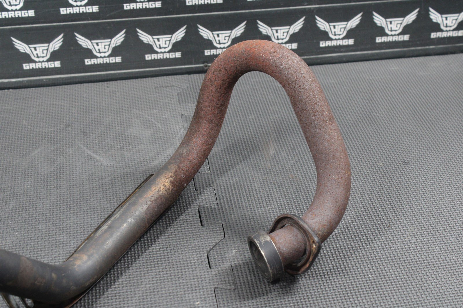 1987YAMAHA TW200 87 - 02 OEM EXHAUST PIPE CHAMBER HEADER PIPE 2JX - 14611 - 03 - 00 - hggarage