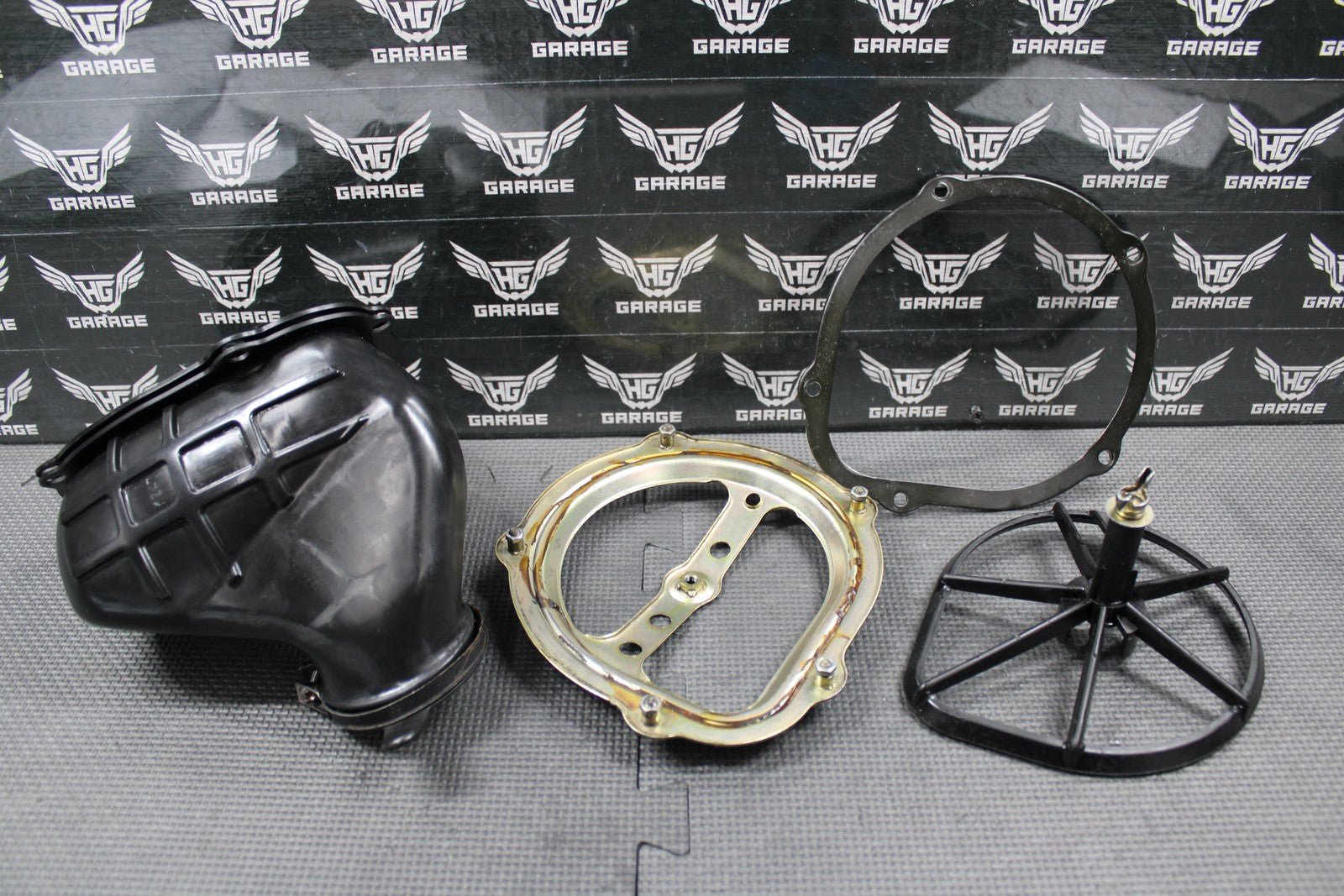 2001 HONDA CR125R OEM INTAKE BOOT AIRBOX AIR CLEANER CONNECTING TUBE 17253 - KZ4 - J - hggarage