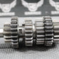 1992 89 - 93 KAWASAKI KX125 OEM TRANSMISSION TRANNY SHAFTS GEARS GEARBOX GOOD! - hggarage