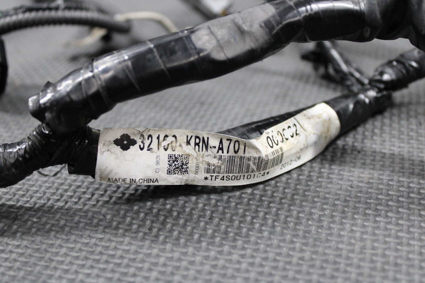 2013 HONDA CRF250R OEM MAIN CHASSIS WIRE WIRING HARNESS LOOM 32100 - KRN - A70 GOOD! - hggarage