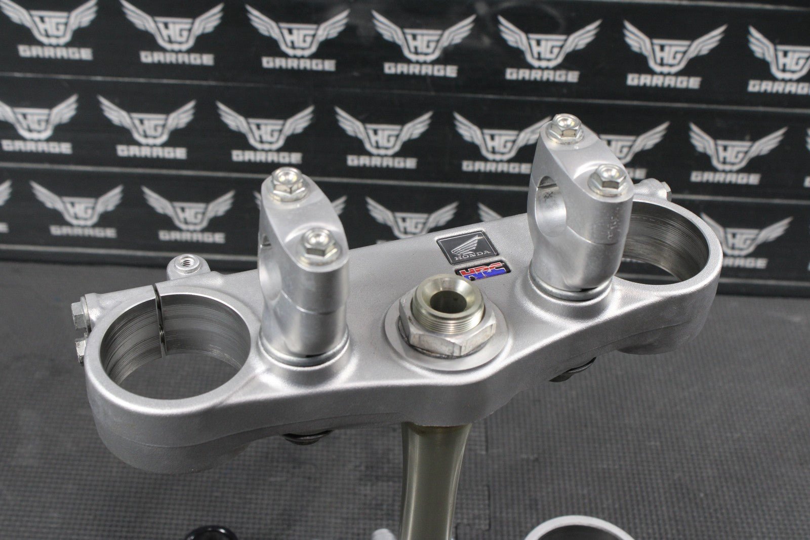 2018 HONDA CRF250R CRF450R OEM FRONT FORKS LOWER UPPER TRIPLE TREE STEM - hggarage
