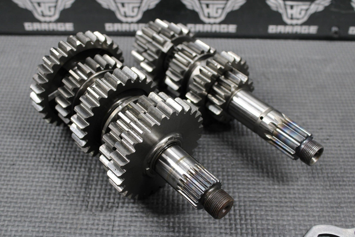 2014 14 - 16 KAWASAKI KX250F OEM TRANSMISSION TRANNY TRANS GEARBOX GEARS NICE! - hggarage